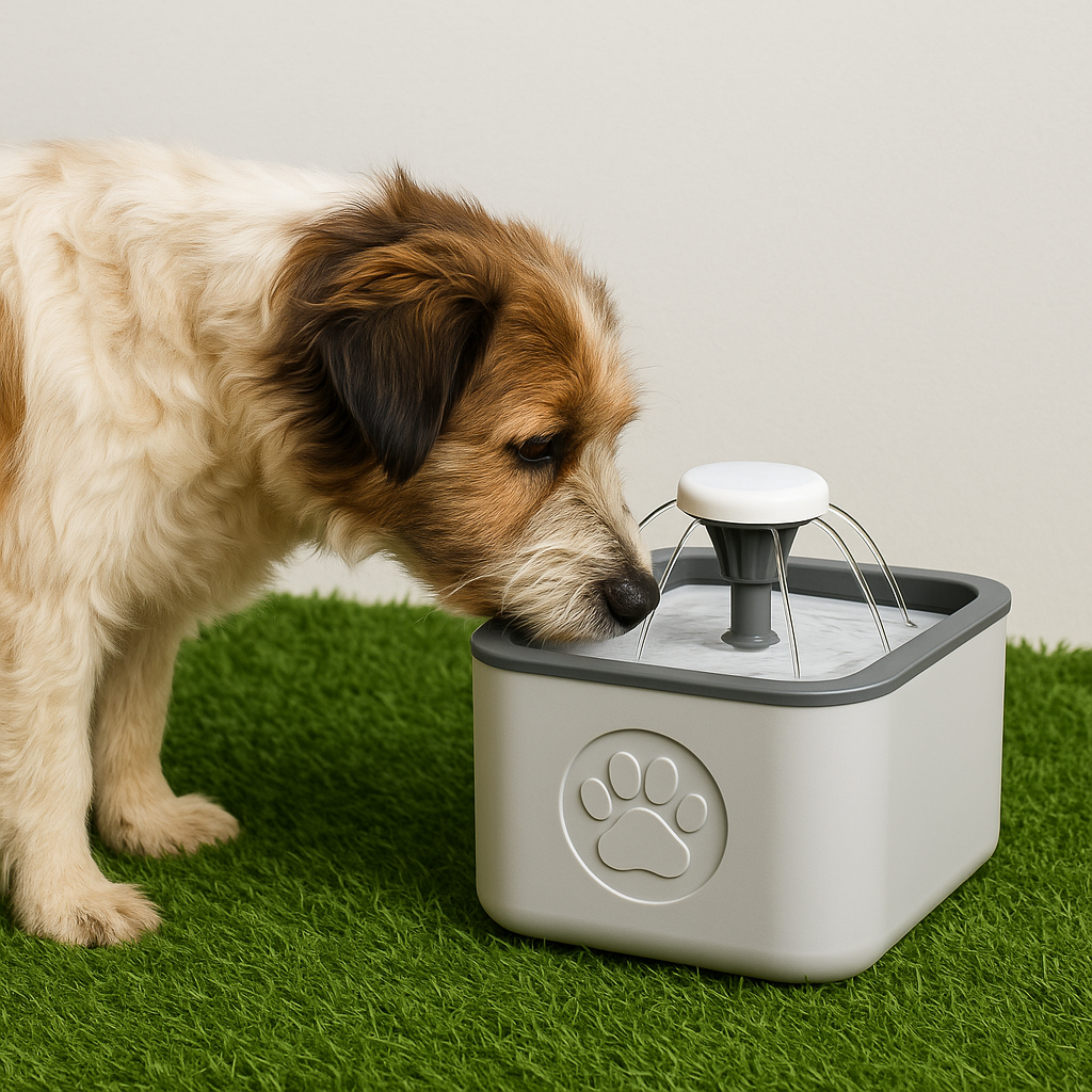 Fuente de Agua purificada para mascotas 2,5lt